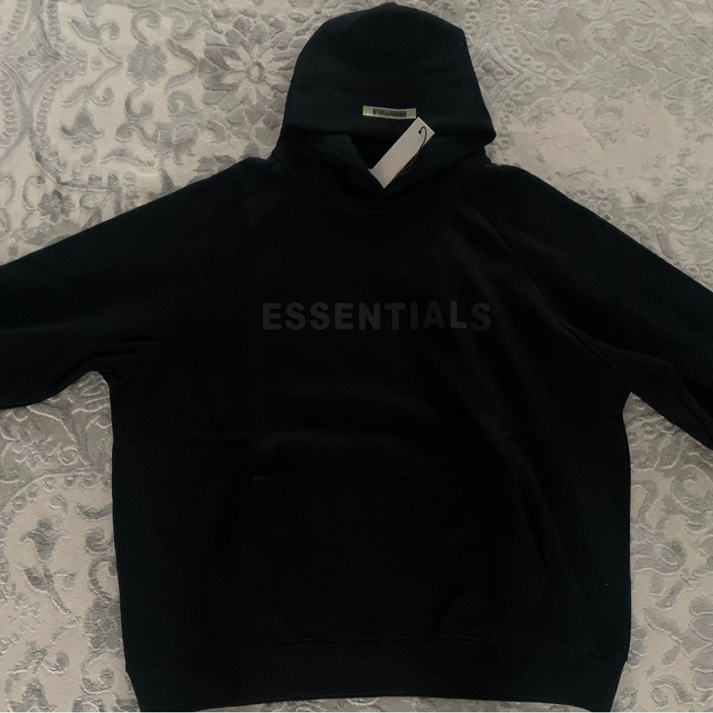 FOG Essentials Hoodie Black Small
